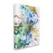 Stupell Industries Chaotic Abstract Rainbow Shapes Canvas Wall Art By Jodi Fuchs Canvas in Blue/Green/Yellow | 20 H x 16 W x 1.5 D in | Wayfair