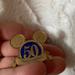 Disney Other | Disneyland 50th Anniversary Collector Pin | Color: Blue/Gold | Size: Os