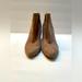 Jessica Simpson Shoes | Jessica Simpson Suede Wedge Heel Shoes Size 9m Preowned | Color: Tan | Size: 9