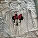 Disney Tops | Disney Parks Minnie Mouse Tank Top | Color: Black/White | Size: M