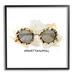 Stupell Industries Party Animal Glam Sunglasses Giclee Art By Alison Petrie Wood in Brown/Gray | 12 H x 12 W x 1.5 D in | Wayfair ar-392_gff_12x12