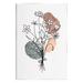 Stupell Industries Mixed Daisies Botanical Shapes Wall Plaque Art By JJ Design House LLC in Brown/Gray/White | 15 H x 10 W x 0.5 D in | Wayfair