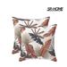 SR-HOME Decorative Throw Pillow Covers Set Of 2 Cushions Cases Soft Jacquard Sunflower Leaf Home Decoration Polyester | 22 H x 22 W in | Wayfair