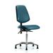 Inbox Zero Lajoia Task Chair Aluminum/Upholstered in Blue | 27 W x 25 D in | Wayfair 08AE430660244F5DA35F6D51FA7B1C07