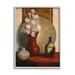 Stupell Industries Ornate Floral Vase Still Life Giclee Art By Cecile Baird Canvas in Brown/Red | 20 H x 16 W x 1.5 D in | Wayfair ar-133_gff_16x20