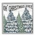 Stupell Industries Oh Christmas Tree Vintage Framed Giclee Art By Kim Allen Canvas in Green/White | 12 H x 12 W x 1.5 D in | Wayfair