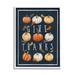 Stupell Industries Give Thanks Autumn Pumpkins Framed Giclee Art By Elizabeth Tyndall Wood in Black/Brown/Orange | 20 H x 16 W x 1.5 D in | Wayfair