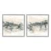 Stupell Industries Modern Abstract Scribble Composition 2 Pc Giclee Art Set By June Erica Vess Wood in Brown/Gray | 24 H x 48 W x 1.5 D in | Wayfair