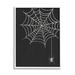 Stupell Industries Dangling Spider Web Insect Framed Giclee Art By Taylor Shannon Designs Canvas in Black/Gray | 30 H x 24 W x 1.5 D in | Wayfair