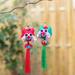 The Holiday Aisle® Owl Hanging Figurine Ornament Fabric in Red/Green | 8.75 H x 3 W x 1.9 D in | Wayfair 314530078A644C029FE94833E949FB75