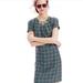 J. Crew Dresses | J. Crew Swoop Dress In Latticework Medallion | Color: Blue/Green | Size: 00