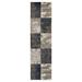 Black 96 x 32.4 x 0.31 in Area Rug - Orren Ellis Jasmine Patchwork Modern Eclectic Color Block Indoor Area Rug | 96 H x 32.4 W x 0.31 D in | Wayfair