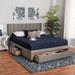Latitude Run® Clarabella Storage Bed Upholstered/Polyester in Gray | 42.7 H x 57.1 W x 88.4 D in | Wayfair AB5C1E7B2C4E4FF5B47D46DF6F38E885