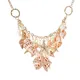 Collier pendentif multi-éléments pour dames collier de plage d'été étoile de mer conque perle