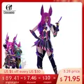 ROLECOS LOL Star Panoramic Xayah Cosplay Costume pour femme imbibé de Everak Halloween Carnaval