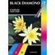 Black Diamond 100 Sheets Quality A3 220gsm White Matt Canvas Textured Hi Resolution (7220 dpi) Inkjet Paper