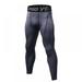 Aosijia Running Tights Men Athletic Compression Pants Sports Leggings Sportswear Long Trousers Yoga Pants Winter Fitness Quick-drying Pants Gray M
