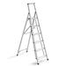Ultralight Slimline 6-Step Aluminum Ladder - White - Frontgate