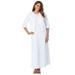 Plus Size Women's 2-Piece Beaded Jacket Dress by Jessica London in White Beaded Neck (Size 14 W) Suit