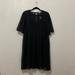 American Eagle Outfitters Dresses | American Eagle Sheer Black Dress | Color: Black | Size: Xl