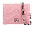 Gucci Bags | Authentic Gucci Wallet On Chain With Dust Bag And Box | Color: Pink | Size: Os