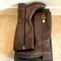 Coach Shoes | Coach Genuine Leather Brown Riding Boots Size 7 | Color: Brown | Size: 7