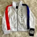 Converse Jackets & Coats | Boys Converse Track Jacket Size 4 (Xs) **Nwt** | Color: White | Size: 4tg