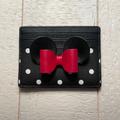 Kate Spade Accessories | Disney X Kate Spade New York Minnie Mouse Card Holder | Color: Black/Red | Size: Os