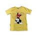 Disney Tops | Disney Mickey Mouse Yellow Short Sleeve T-Shirt | Color: Black/Gold | Size: Xs