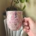 Anthropologie Dining | Anthropologie J Initial Coffee And Tea Mug With Purple Paisley Print Shabby Chic | Color: Purple | Size: Os