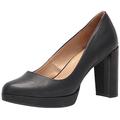 Naturalizer Damen Berlin Chunky High Heel Plateau Pumps, Schwarz, 35.5 EU