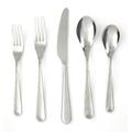 Cambridge Silversmiths Hazel Mirror 65-Piece Flatware Set, 18/0 Stainless Steel