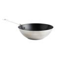 KitchenAid Stainless Steel PFAS-Free Healthy Ceramic Non-Stick 28 cm/3.6 Litre Wok, Induction, Oven Safe, Silver