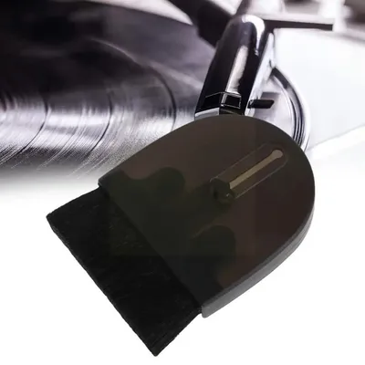 Brosse colorante pour lecteur de disque vinyle nettoyeur antistatique accessoires pour livres LP