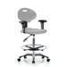 Latitude Run® Task Chair Aluminum in Gray | 27 W x 27 D in | Wayfair 110BBC40AB6E42B9875B435F962D7546