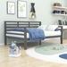 Red Barrel Studio® Birksgate Full Size Wooden Daybed w/ Slats Wood in Gray | 38 H x 57 W x 79 D in | Wayfair F0FAD335BFC94017AA53D967DEAF7589