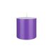 Mega Candles 1 pc Unscented Lavender Round Pillar Candle Hand Poured Premium Wax Candles 3 Inch x 3 Inch Home DÃ©cor Wedding Receptions Baby Showers Birthdays Celebrations Party Favors & More