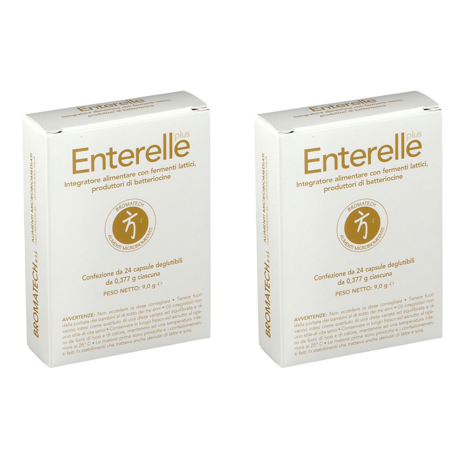 BROMATECH Enterelle Plus x2 2x24 pz Capsule