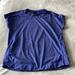 Adidas Tops | Adidas Blue Women’s Short Sleeve Workout Top | Color: Blue | Size: S