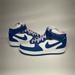 Nike Shoes | Doll Military Blue Air Force One Mids 9.5 Womens | Color: Blue/White | Size: 9.5