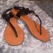 Coach Shoes | Black Coach Sandals Size 7 | Color: Black | Size: 7