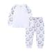 Little Boy Easter Outfits Baby Boy 3 Piece Home Sleeve Easter Girls Baby Kids Bunny-Egg Pajamas Wear Sleepwear Long Boys Boys Outfits&Set Sweatsuit Set