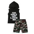 2t Girl Clothes My Auntie Loves Baby Clothes Girl Boys Print Outfits Tops Kids Hoodie Toddler Shorts Baby Set Camouflage Letter Girls Outfits&Set Baby Girl Christening Outfit Set