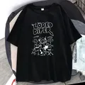 Esthétique Summer Baby Tee Streetwear Gothique Harajuku Loded Diper Letter Graphic Emo T-shirt