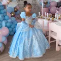 Cendrillon Cosplay Costume pour enfants vêtements pour filles robe de Rhpour bébé fille robes de