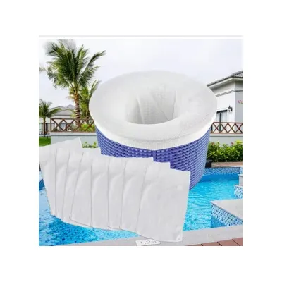 Chaussettes de filtre en nylon pour écumoire de piscine accessoire pour panier de stockage