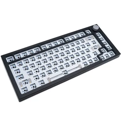 Kit de clavier personnalisé DIY Barebone PCB d'échange à chaud lumières RVB pas de commutateurs