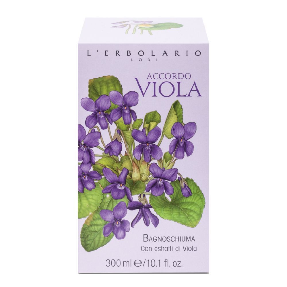 L'Erbolario Accordo Viola Bagnoschiuma 300 ml Schiuma da bagno