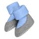 FALKE Unisex Baby Stoppersocken Baby Cosyshoe B HP Schurwolle rutschhemmende Noppen 1 Paar, Blau (Crystal Blue 6290), 19-20