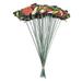 xiuh ornaments stakes sticks colorful on 50pcs garden butterflies patio home decoration multicolor